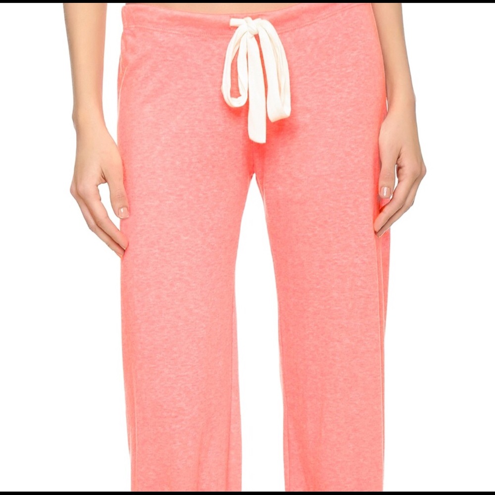 Eberjey- Heather pink sweatpants